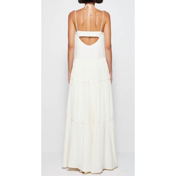 NEW JONATHAN SIMKHAI lina dress in ivory - Picture 2 of 3